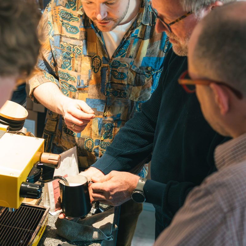 Baristaschulung im Showroom Münster, Kliewe Café
